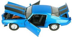 Race Car 69 Camaro Z28 Chevy Hot Rod Custom Built Metal Body Model 55 57 1957