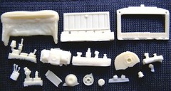 Dnepro Model DM3510 – 1/35 VW Kubelwagen engine, scale model kit, Resin Kit