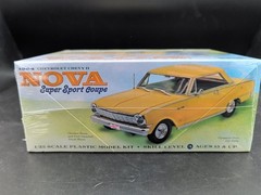 NEW Moebius Models 1964 Chevy Nova Super Sport Coupe 1:25 Scale Model Kit