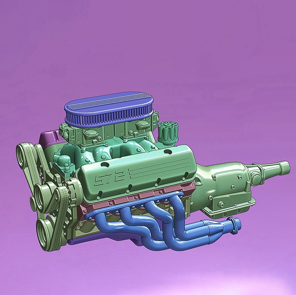 572 ENGINE Dual Carb