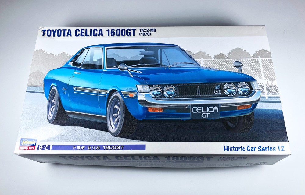 Classic 1:24 Hasegawa Toyota Celica 1600GT 1970+ TA-22-MQ Coupe – Open Box Mint