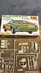 JO-HAN 1/25 1970 ELDORADO BY CADILLAC MODEL KIT UNBUILT C-5570