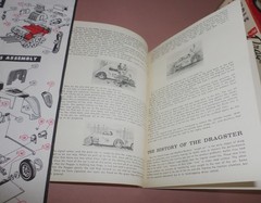 Double Dragster Kit Instructions & Booklet. Vintage AMT Kit #T-161, Issued 1961.