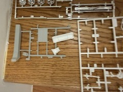 Unassembled Model Car Kit Parts Lot