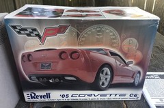 New/Old Stock Revell 2005 Corvette C6 Model Kit, 1:25 Scale