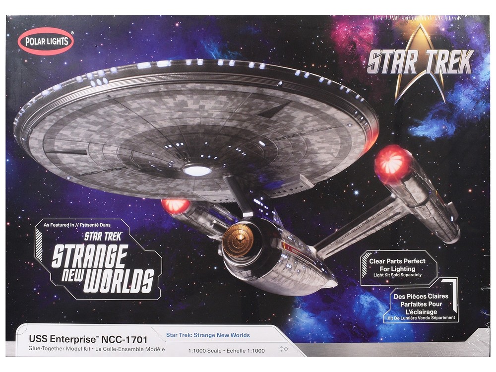 Polar Lights POL999M Skill 2 Model Kit USS Enterprise NCC-1701