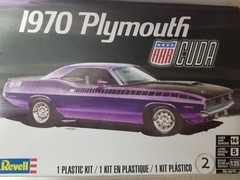 1970 Plymouth Cuda RADIATOR HOSES for Revell 1:25 Model Kit 70