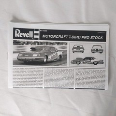 NOS Revell Motorcraft T-Bird Pro Stock Bob Glidden 1:24 Model Car Kit 85-4098