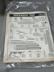 1978 Revell Paramedic Van Electronic Action Kit 1/20 Model H-800 Built Parts IOB