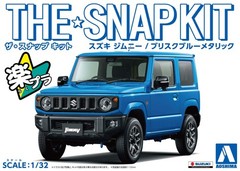 1/32 The Snap Kit series Suzuki Jimny Bliss Blue Metallic Plastic Model 08-C