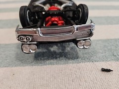 1958 Impala Amt Model Kit Built As Is 58 Chevy Impala. Missing Hood*