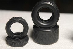 8 SUPER WIDE SPECIAL DRAG SLICKS (2 PAD PRINT G-YEAR (2) SUPER STREET & 4 FRONT