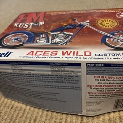 Revell 1/12 Scale Aces Wild Custom Chopper Never Built Model Kit