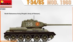 MINIART 37089 1/35 Scale T-34/85 MOD. 1960 Model Kit