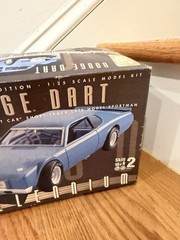 AMT 30271 CHRYSLER KIT CAR DODGE DART RACE CAR MILLENNIUM McM 1/25