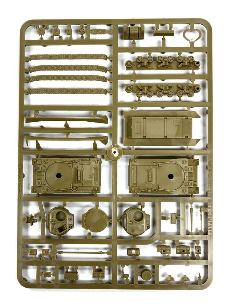 Plastic Soldier CompanyWW2V15011 Allied M4A4 / Firefly Sherman Tank 15MM Sprue