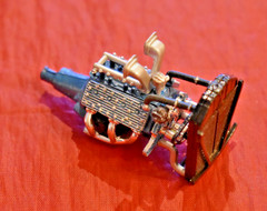 AMT 40 Ford Flat Head Hot Rod Engine 1/25