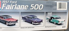 AMT 8028 1957 Ford Fairlane 500 Hardtop 3n1 Model KIT 1/25 McM Niob