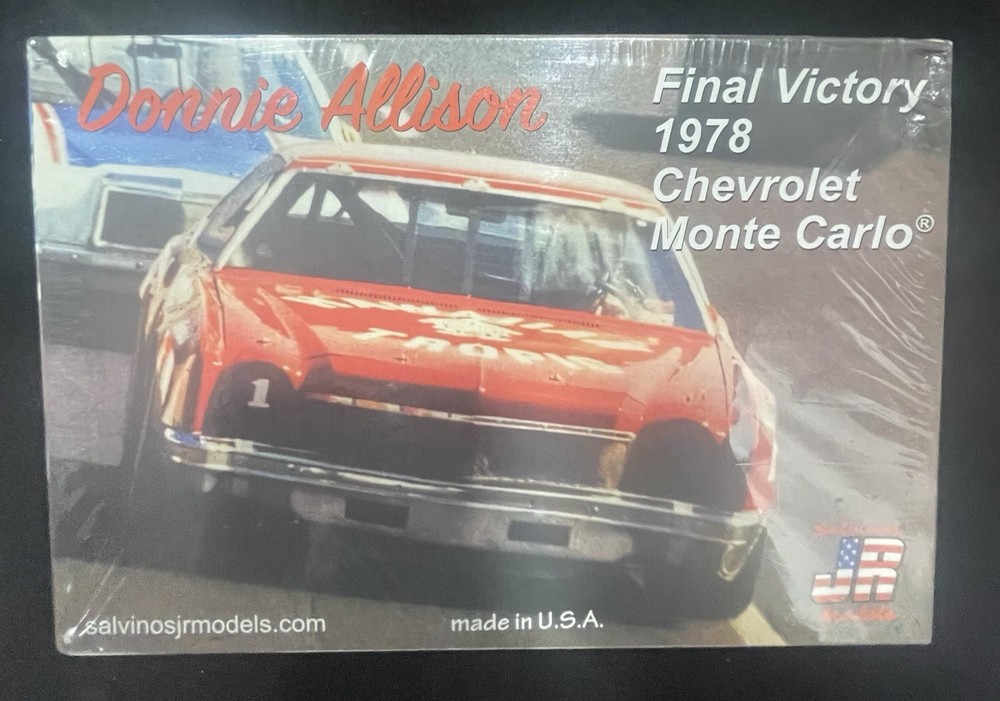 Salvinos Jr Models Donnie Allison 1978 Monte Carlo Final Victory Model Kit