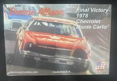 Salvinos Jr Models Donnie Allison 1978 Monte Carlo Final Victory Model Kit