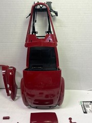 1/12 AMT 370700 1937 CORD SUPERCHARGE 812 CONVERTIBLE MAROON PARTIALLY BUILT KIT