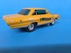 Vintage AMT 1965 Chevy II Nova Funny Car Built Model 1/25 Survivor 427 Twister