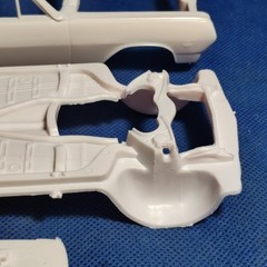 🌟 Body Shell & Frame 1965 El Camino 1:25 Scale 1000s Model Car Parts 4 Sale AMT