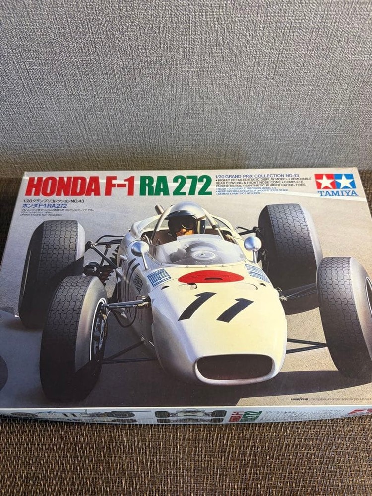 Tamiya Honda F-1 RA272 Grand Prix Collection No.43 1/20 Plastic Model Kit