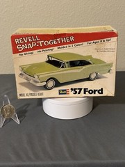1979 Revell ’57 Ford 1/32nd Scale Model – Open Box/Partially Assembled
