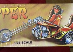 MPC 1/25 Trick Trike Cobra Chopper Plastic Model Kit MPC896 NEW!