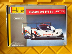 HELLER 1/24 Scale Peugeot 905 EV 1 BIS – LeMans Winner + Shunko Decals