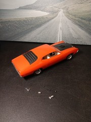 Revell 1970 Ford Torino Cobra Jet 1:25 EXTREMELY Well Built Kit (RD DESCRIPTION)