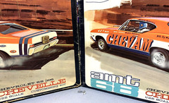 AMT 1968 CHEVROLET CHEVELLE SS396 “CHEVAM” #5628-200 MPC 1/25 REAR VIEW MIRROR