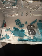 VINTAGE AMT 1957 Chevy Bel Air 1/25 Scale Plastic Model – As Pictured 😎