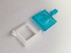1977 Ford Van CUSTOM BLUE ROOF VENT from AMT 1:25 Model Kit 1977 Econoline