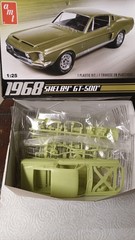 AMT 1968 Shelby GT-500 125 scale plastic model kit