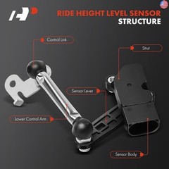 A-Premium Ride Height Level Sensor Compatible with BMW X5 2014-2021, X3