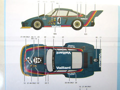 Decalpool 1/20 Kremer Porsche 935 Vaillant Decal Sheet for Tamiya Kit DP277