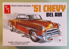 AMT ’51 1951 Chevrolet Chevy Bel Air 1/25 NEW SEALED model kit