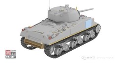 LANMO MODEL MM35001 1/35 CHINESE EXPEDITIONARY FORCE M4A4 SHERMAN 2-IN-1 Model