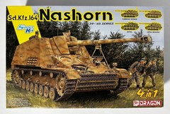RARE Dragon #6459 1/35 Scale Sd.Kfz. 164 Nashorn Panzerjäger 4 in 1 w/PE – 2018