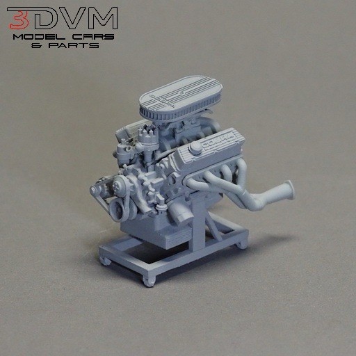 1/25th 67’ Shelby GT350 289ci Cobra Motor 3d Printed