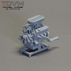 1/25th 67’ Shelby GT350 289ci Cobra Motor 3d Printed