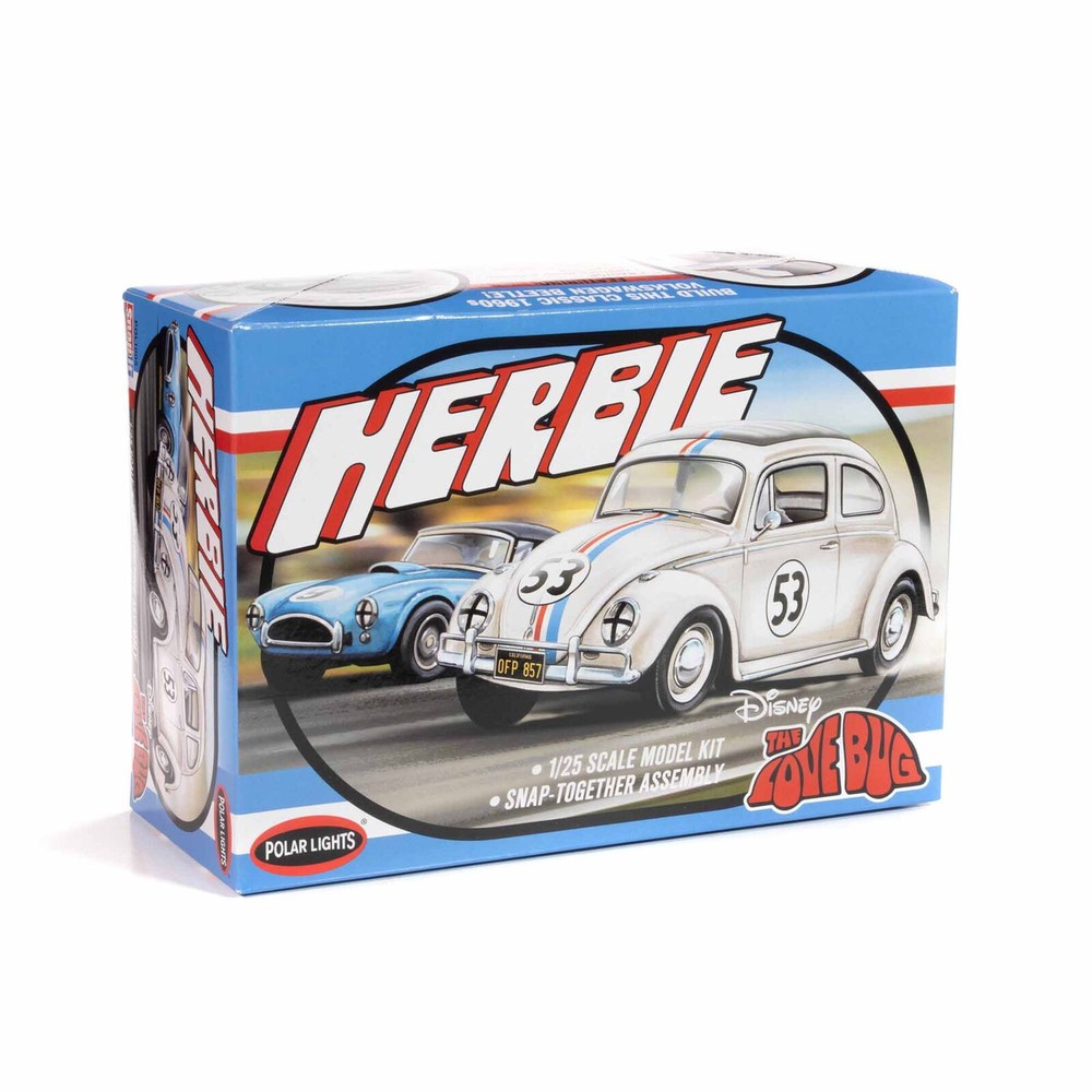 Polar Lights 1/25 Herbie Volkswagen Beetle Snap Model Kit