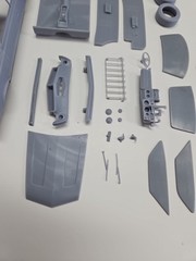 ABS-LIKE RESIN 3D PRINTED 1/18 1968 AMC JAVELIN FULL KIT
