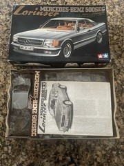 Tamiya Mercedes-Benz 500SEC Lorinser 1/24 Scale Plastic Model Kit Japan