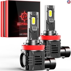 2026 Upgrade H 11 Led Bulbs [Super Bright] 65000lm 900% Brighter,1:1 Halogen