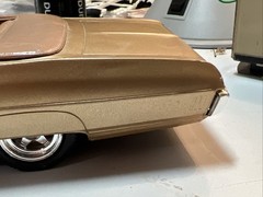 Model King 1970 Pontiac Bonneville Convertible Built Model Kit #21574P CLEAN