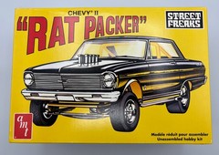 AMT, Street Freaks, Chevy II, “Rat Packer”, 1:25 Scale, Model Kit, 30105.