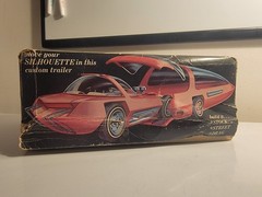 *Rare / Vintage* AMT Bill Cushenbery’s Silhouette (Empty) Box
